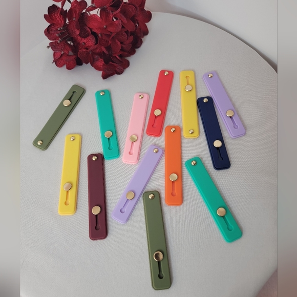 5PCS Colorful Silicone Phone  Holder accessories - Picture 4 of 6